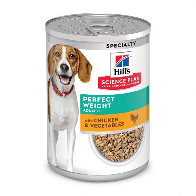 Hill's Perfect Science Plan Dog Perfect Weight Medium Chicken 363 g ...