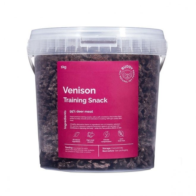 Buddy Petfoods Venison Träningsgodis 1 kg