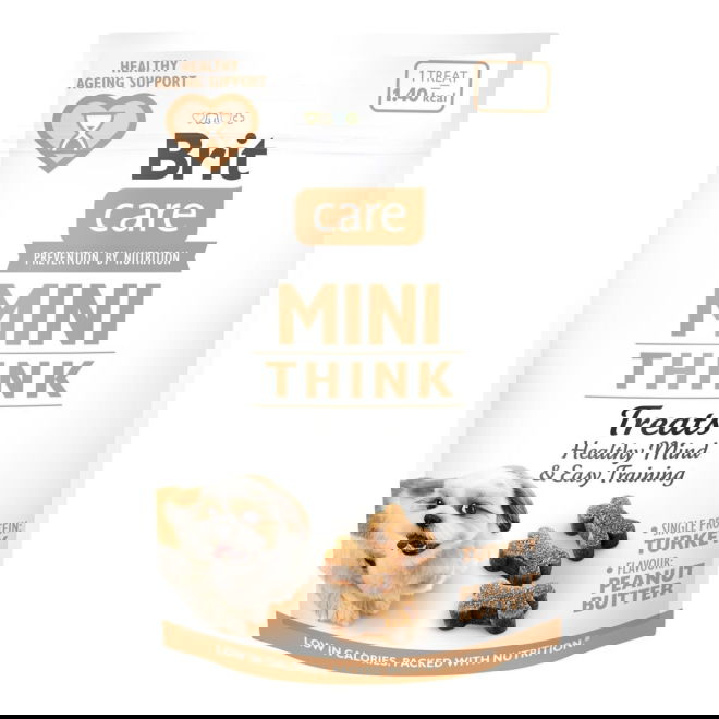 Brit Care Dog Mini Treats Think 50 g
