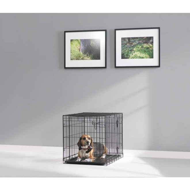 Savic Dog Cottage Hundbur Metall Svart (61 x 44 x 50)