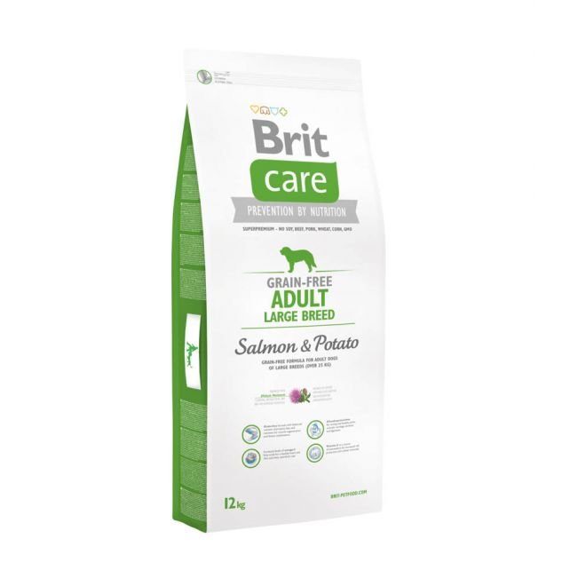 Brit Care Grain-Free Adult Large Breed Salmon & Potato (12 kg)