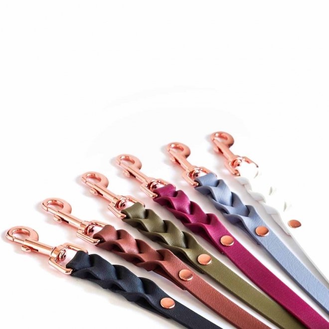 Tyylivoitto Hundkoppel Flätat Svart (16mm x 200cm)