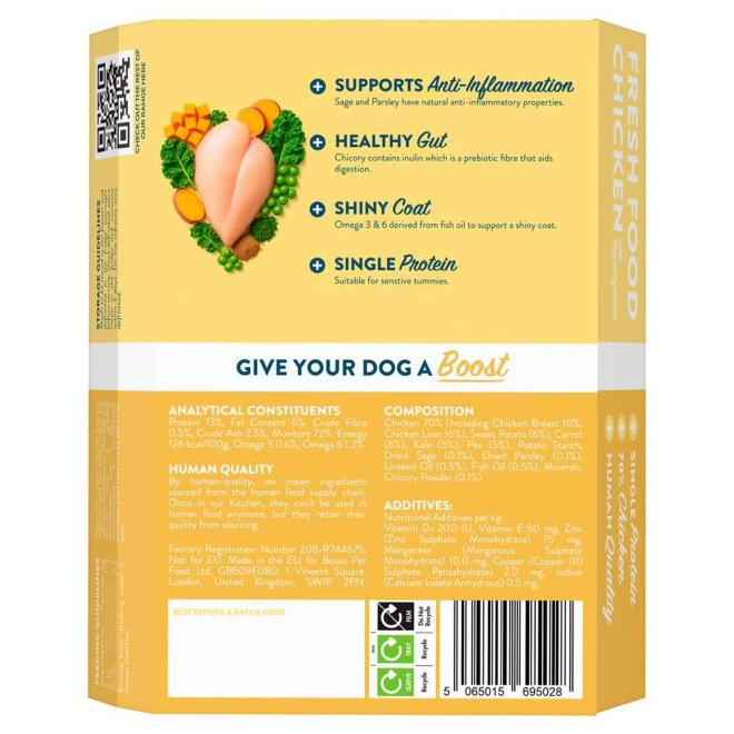 Boost Dog Adult Fresh Chicken 400 g
