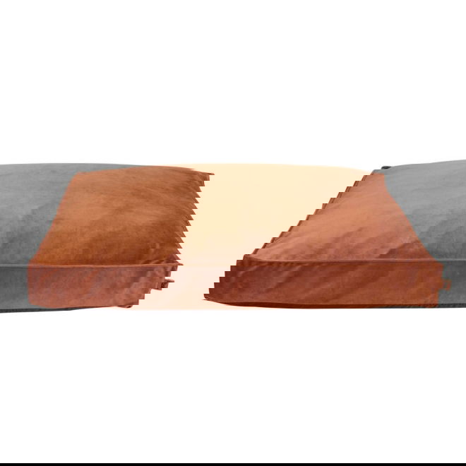 Basic WellB Velvet Ortopedisk Hundmadrass Rostr&ouml;d (110x70cm)
