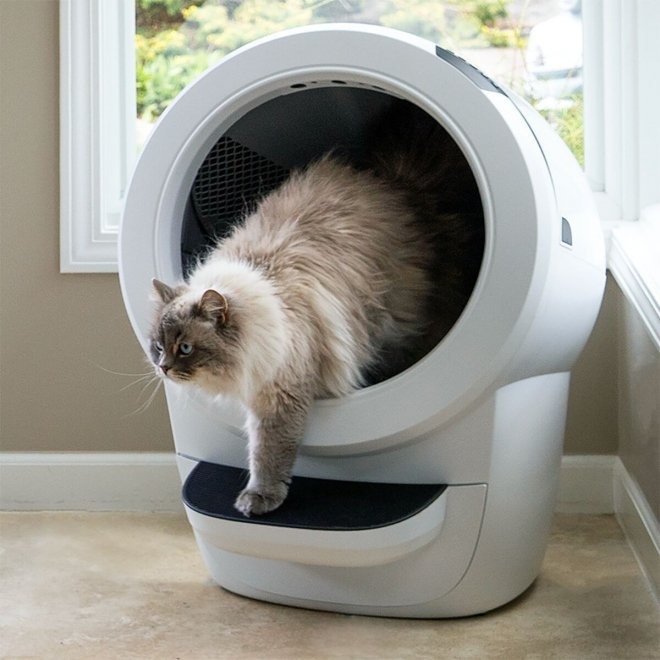 Whisker Litter-Robot 4 Självrensande Kattlåda Vit