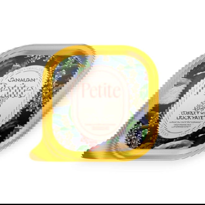 Canagan Petite Dog Adult Small Turkey with Duck Pat&eacute; 100 g