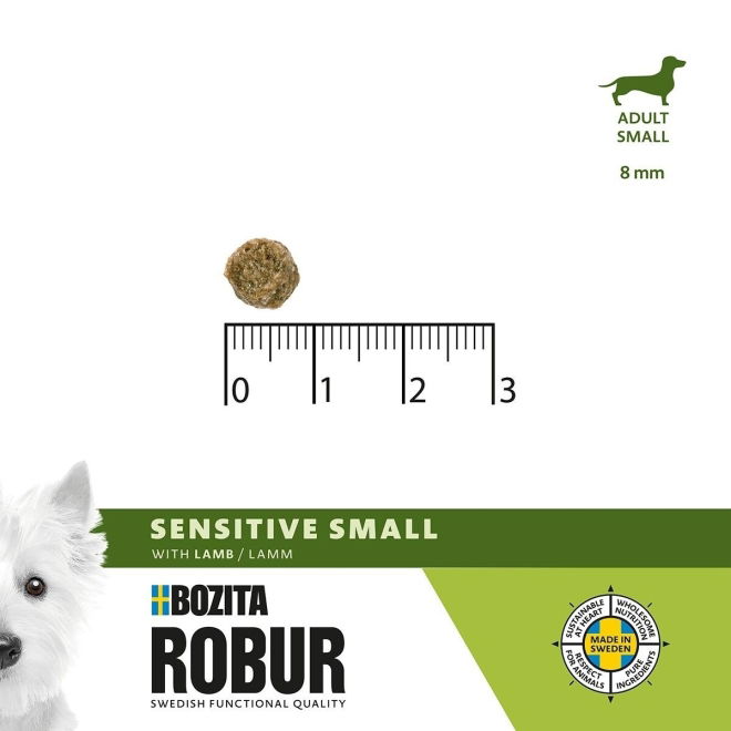 Bozita Robur Dog Adult Small Sensitive Lamm (7,5 kg)