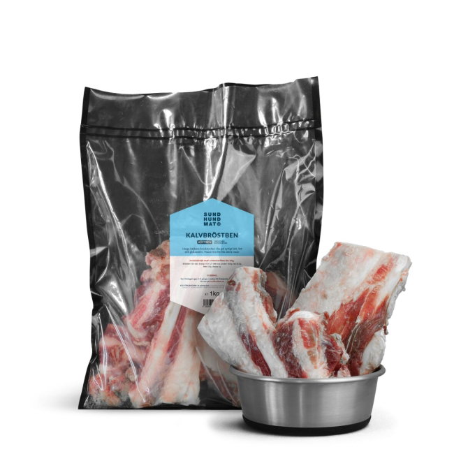 Sund Hundmat Kalvbr&ouml;stben 1 kg
