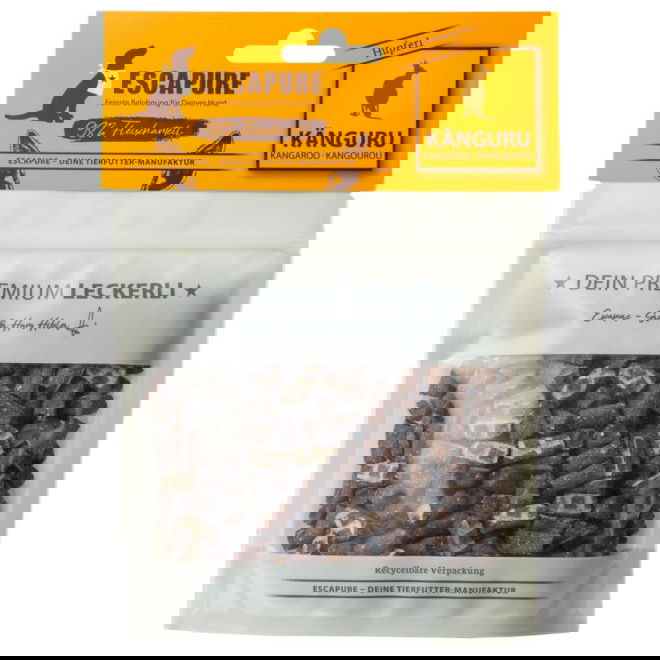 Escapure Hundgodis K&auml;nguru 150 g