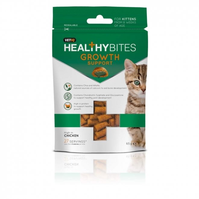 VetIQ Kitten Healthy Bites Growth Support 65 g
