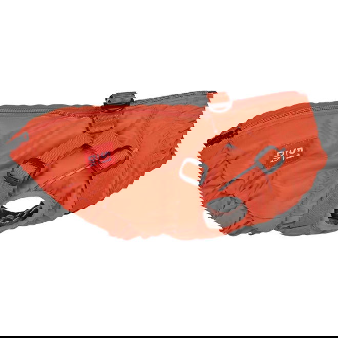 51 Degrees North Adventure Kombinerad Hundjacka och Hundsele Orange