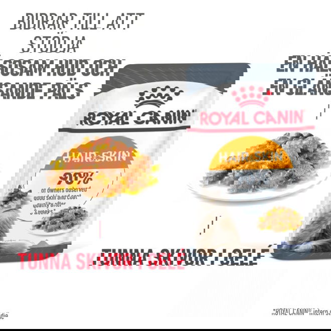 Royal Canin Hair & Skin Care Jelly 12 x 85 g