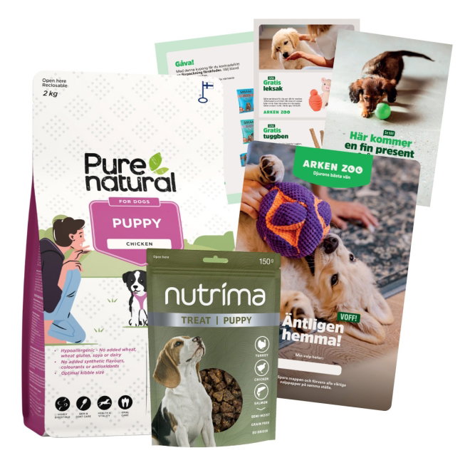 Valppaket Purenatural Puppy Small/Medium