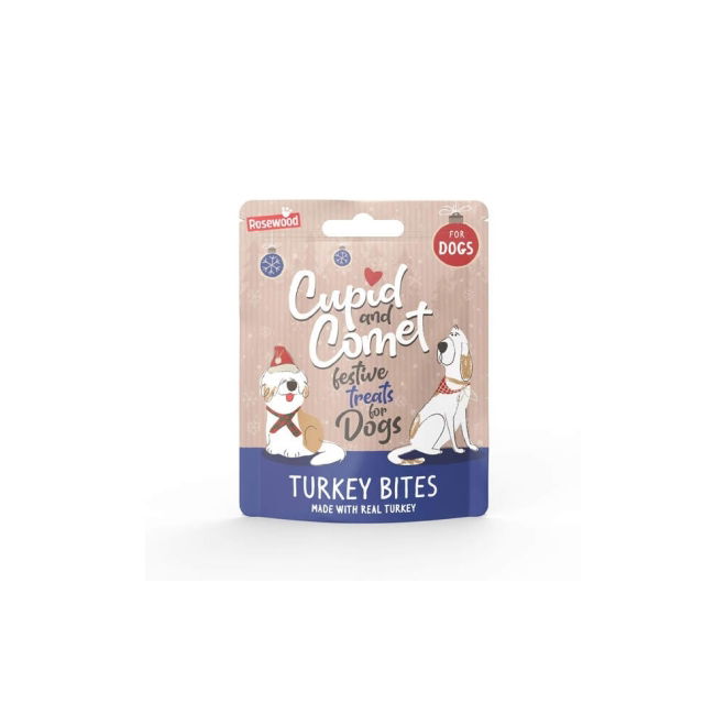 Rosewood Dog Xmas Chicken & Turkey Treats 40 g