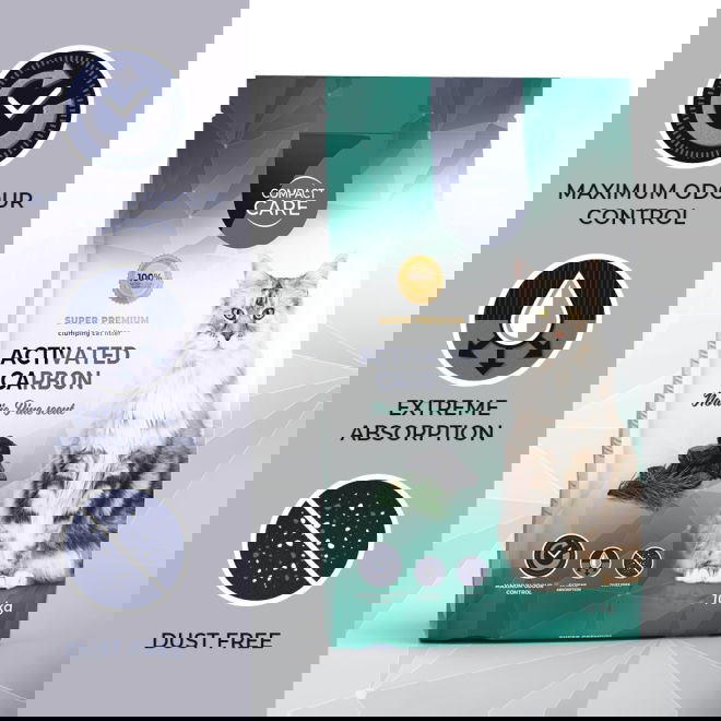 Compact Care Activated Carbon Nordic Pine 10 kg