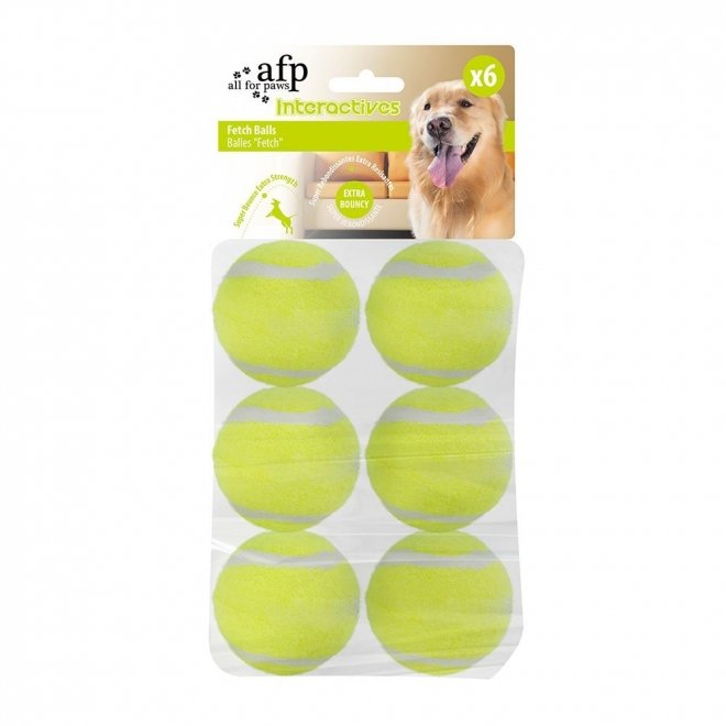 All For Paws Hyper Fetch Extrabollar 5 cm 6-pack