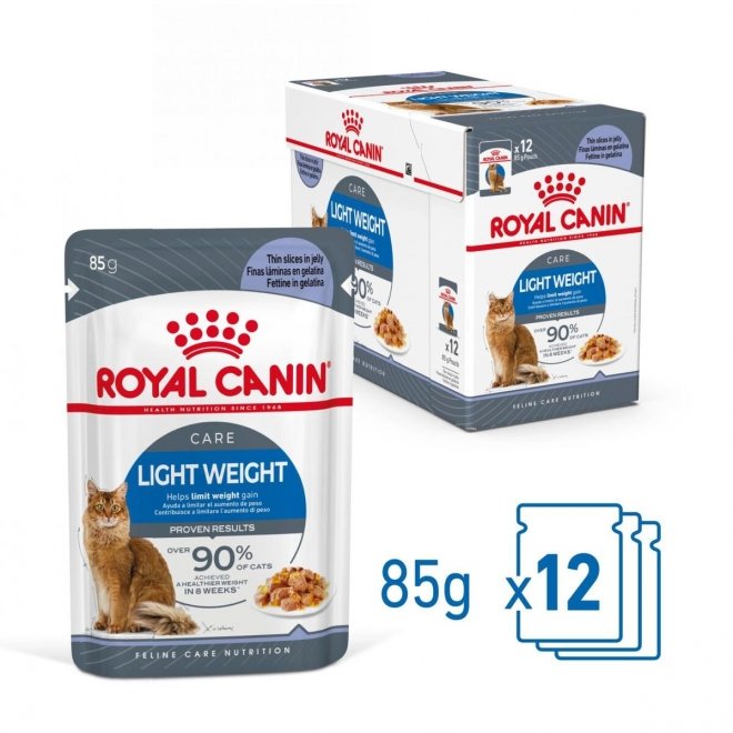 Royal Canin Cat Light Weight Care Jelly 12x85 g