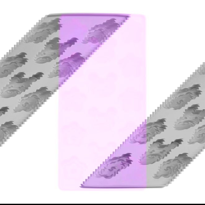 Little&Bigger XOXO Bakform Blommor & Nallar 21 cm