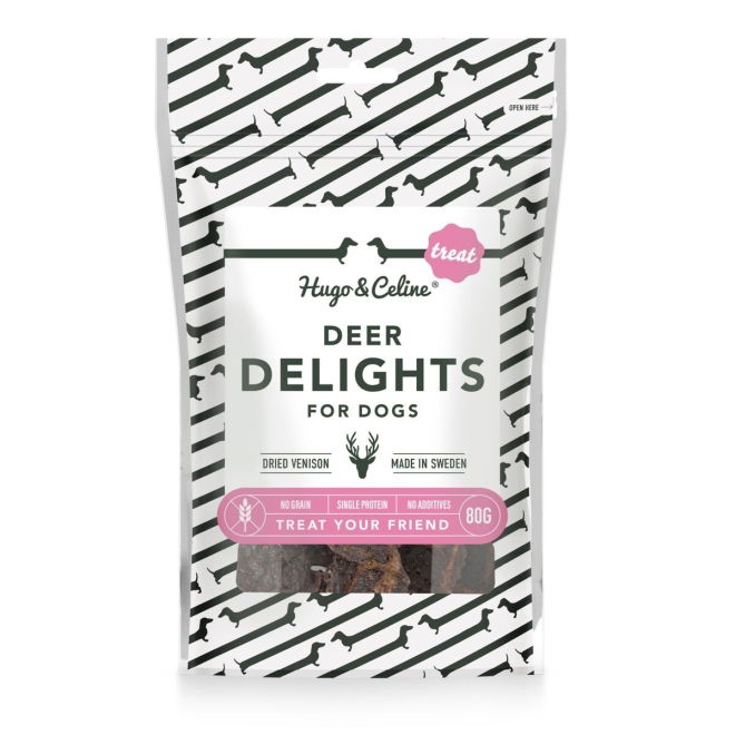 Hugo&Celine Delights Hjort 80 g (80 g)