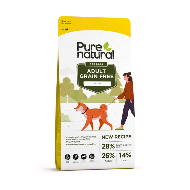 Purenatural Dog Adult Grain Free Duck (12 kg)