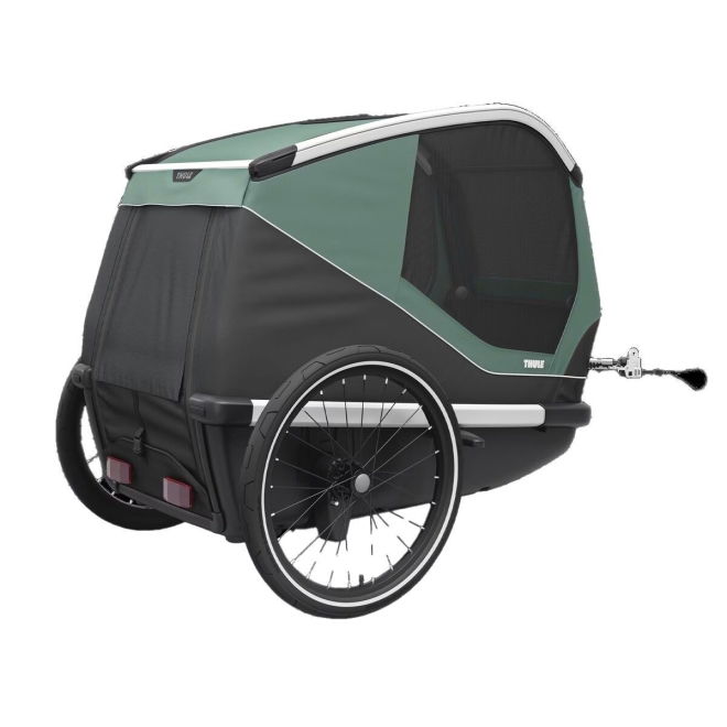 Thule Bexey Cykelvagn till Hund Gr&ouml;n (L)