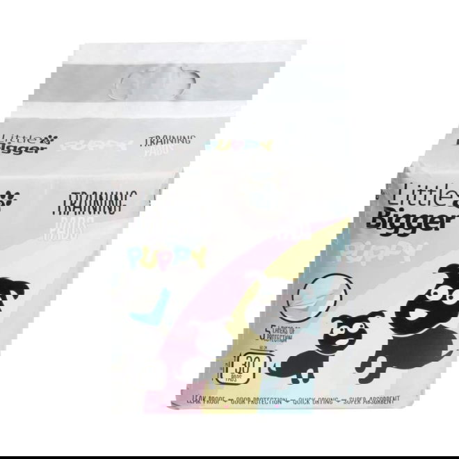 Little&Bigger Puppy Basics Training Pads 60x60 cm 30-pack