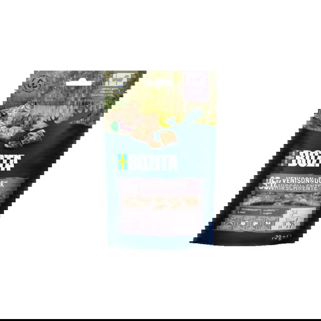 Bozita Dog Meaty Bites Hundgodis Hjort & Anka 70 g