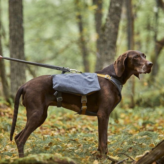 Hurtta Expedition Pack ECO Klövjeväska Grå