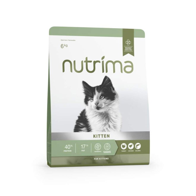 Nutrima Kitten Turkey, Chicken & Salmon (6 kg)