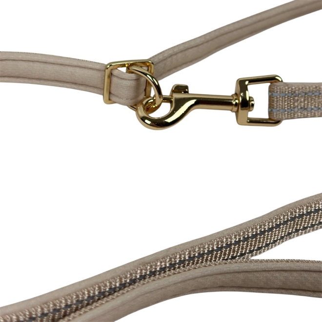 Trufois Justerbart Koppel till Katt & Hund Beige
