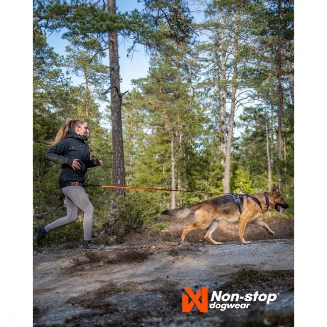 Non-stop Dogwear Rock Harness Hundsele Svart/Orange