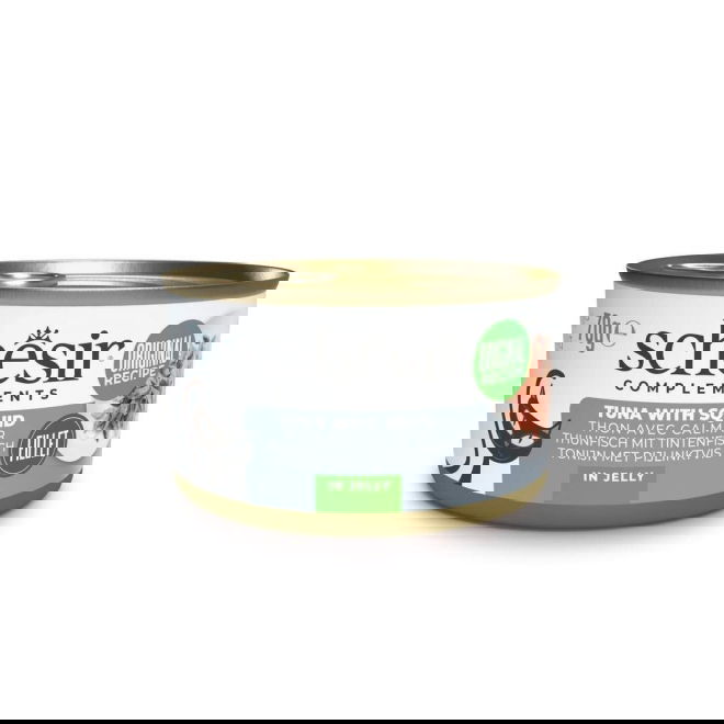 Schesir Cat Adult Complements Tuna & Squids in Jelly 70 g
