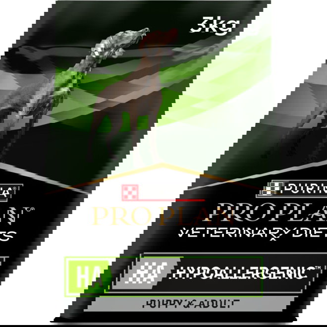 Purina Pro Plan Veterinary Diets Dog HA Hypoallergenic (3 kg)