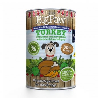 Little BigPaw Turkey & vegetables 390 g