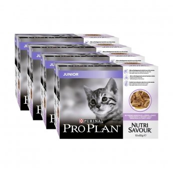 Pro Plan Junior Cat Turkey Multipac Wet 4 x 10 pss / á 85 g