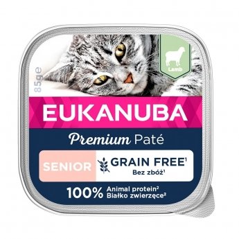 Eukanuba Cat GF Senior Lamb 85g