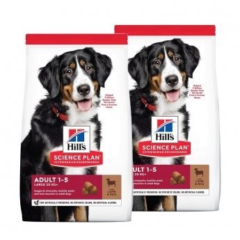 Hill&#39;s SP Adult Large Breed Lamb & Rice 2 x 14 kg