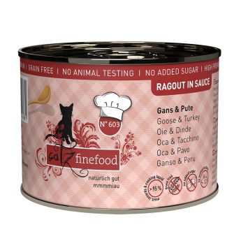 Catz finefood Ragout N&deg;603 hanhi & kalkkuna 190 g
