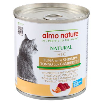 Almo Nature HFC, tonnik ja katkarapu (280 g)