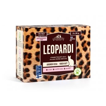 Dagsmark Leopardi kana-nauta kastikkeessa 8x80g