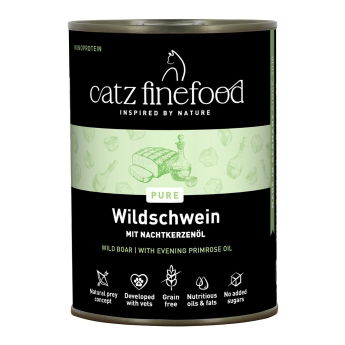 Catz finefood Purrrr N&deg;109 villisika 400 g