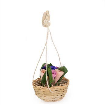 Rosewood Floral basket pieneläimen lelu