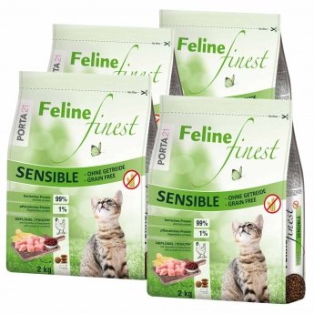 Feline Porta21 Finest Sensible & Grain Free 4x2kg
