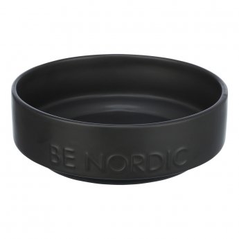 Trixie BE NORDIC keraaminen kuppi, musta (0.5 l/ø 16 cm)