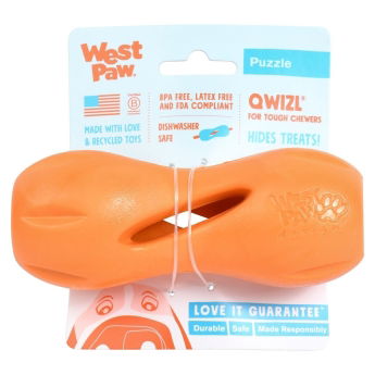 West Paw Qwizl aktivointilelu oranssi