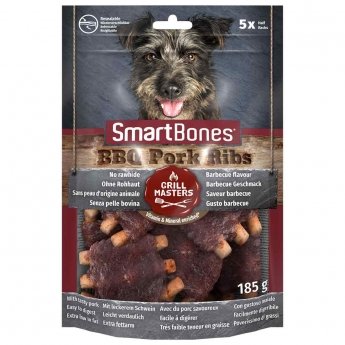 Smartbones BBQ porsaan ribsit 5kpl 185g