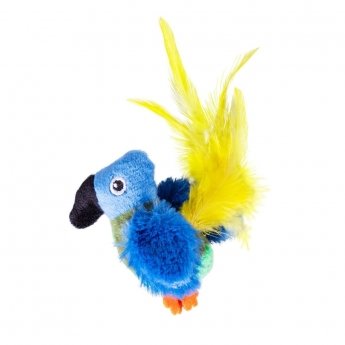 Kissan lelu Little&Bigger JungleParty Birds papukaija (Sininen)