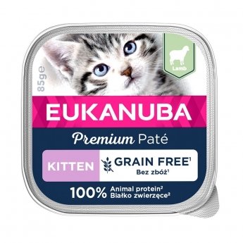 Eukanuba Cat GF Kitten Lamb 85g