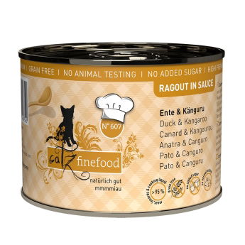 Catz finefood Ragout N&deg;607 ankka & kenguru 190 g