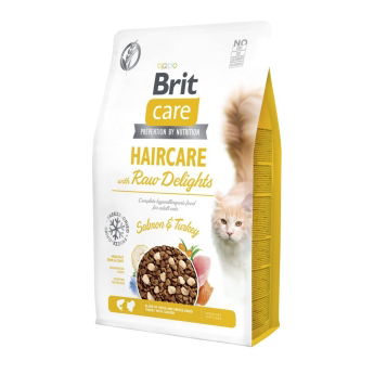 Brit Care Cat Haircare with Raw Delights 2kg